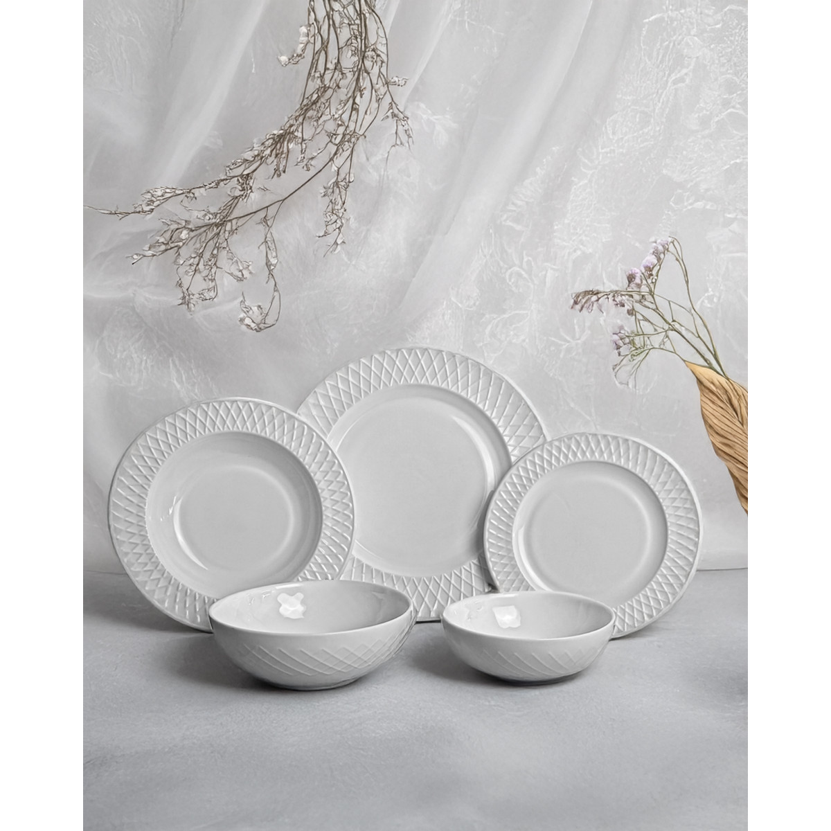 Тарелка обеденная V-265VI Blanco Vintage 265 мм Vittora