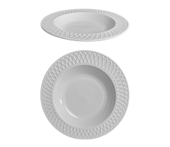 Тарелка суповая V-215VI Blanco Vintage 215 мм Vittora