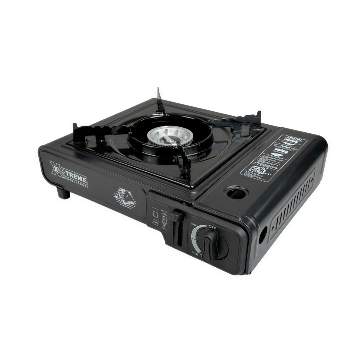 Газова плита туристична однокомфорочна (кейс) ZD-6500 X-Treme