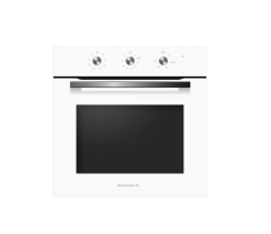 Духовой шкаф GMG 465 WG белый мех.таймер Grunhelm