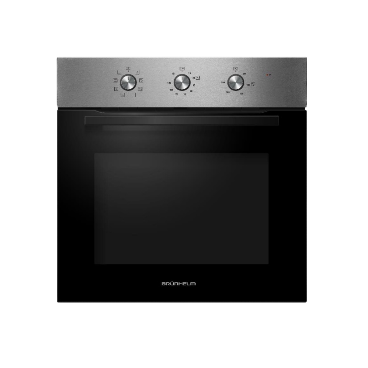 Духовой шкаф GMG 465 I нерж. мех.таймер Grunhelm