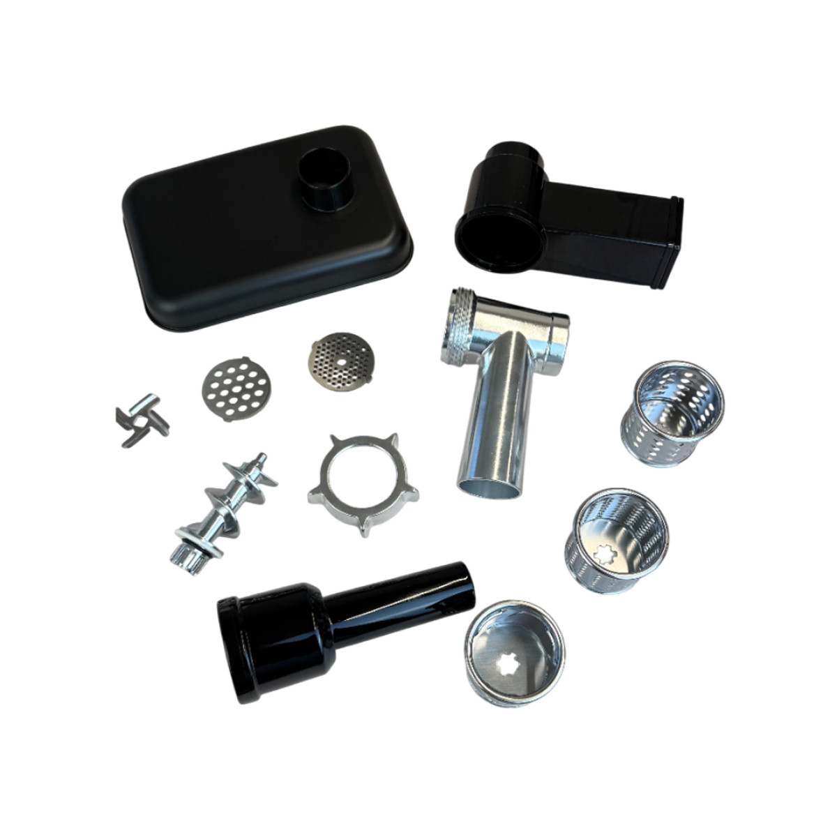 Мясорубка электрическая AMG181SS 1800 Вт Grunhelm