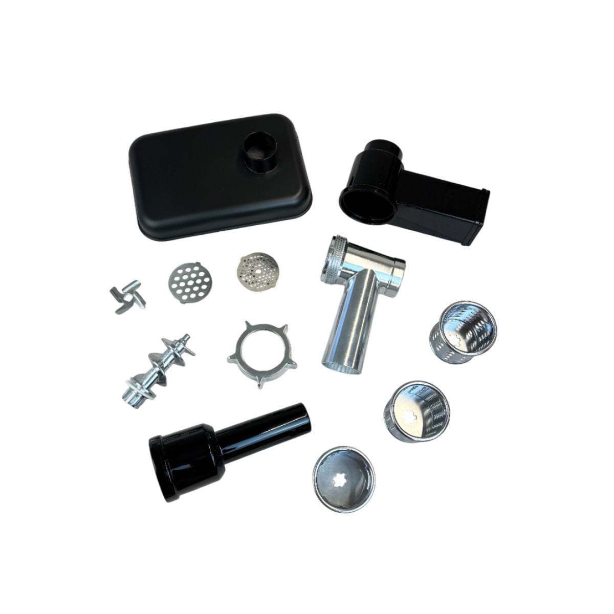 Мясорубка электрическая AMG181SS 1800 Вт Grunhelm