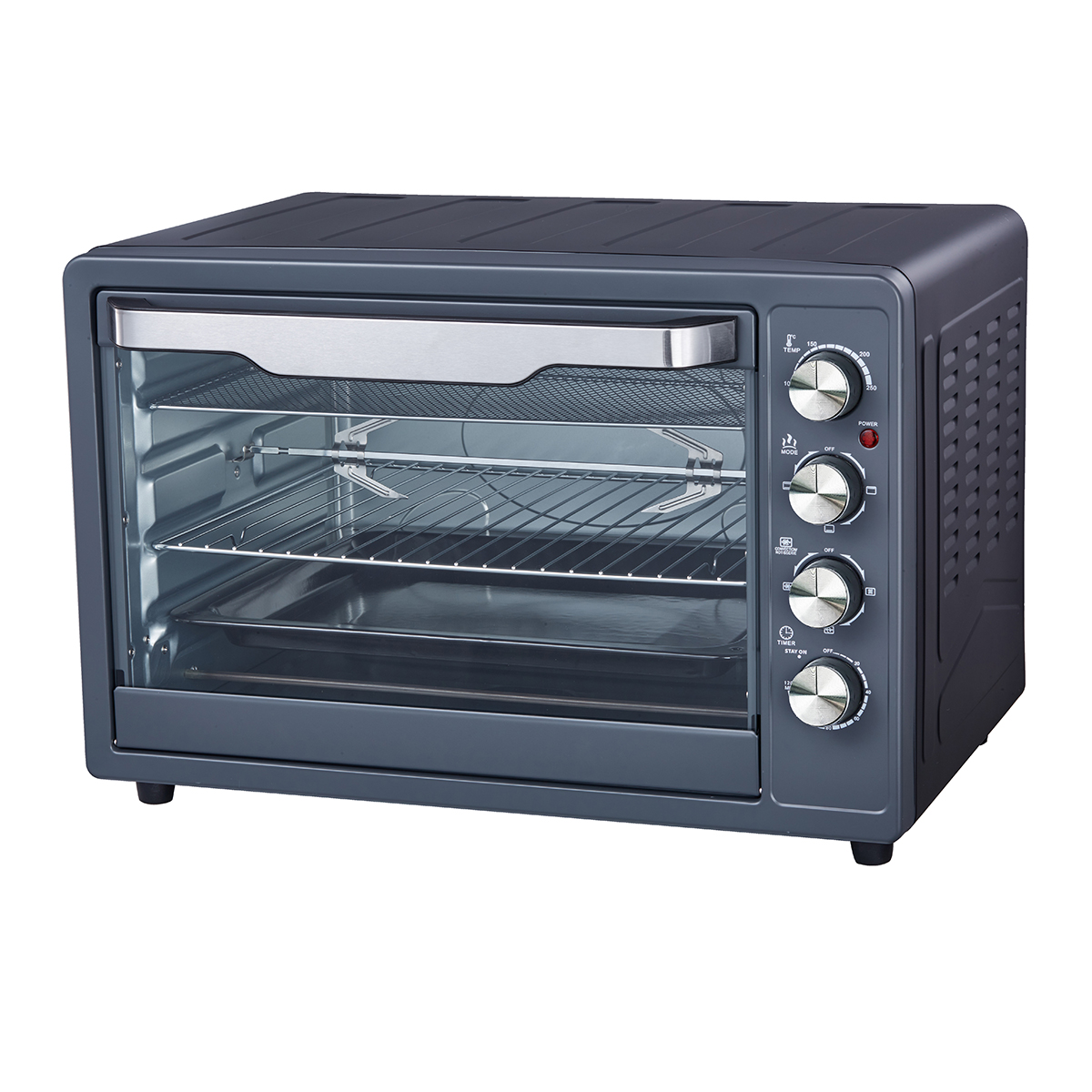 Печь электрическая - GN70DСRLM Grunhelm серый