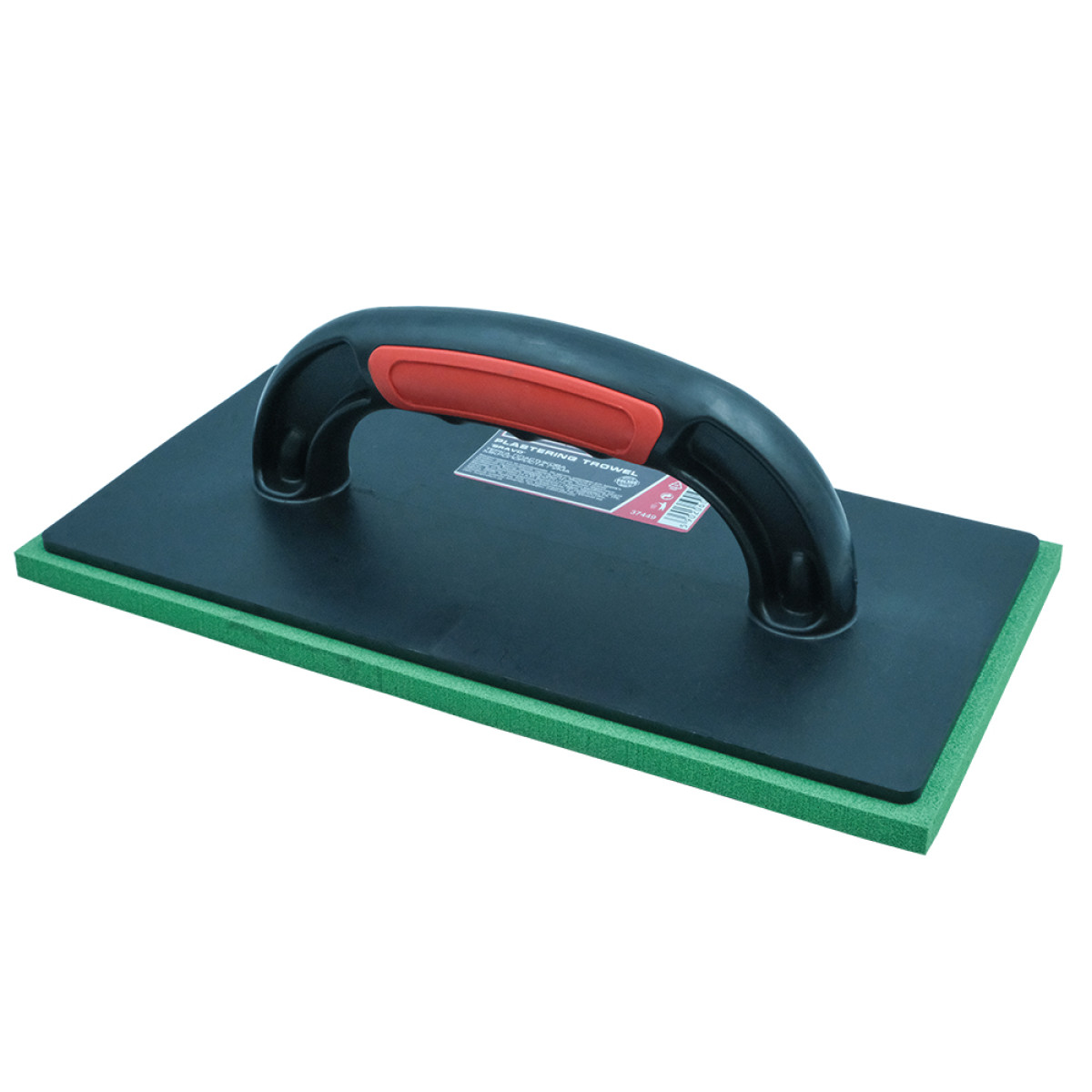 Терка пластикова BRAVO 130х270 мм мікропориста гума 8 мм Haisser 37449