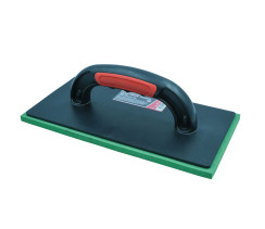 Терка пластиковая BRAVO 130х270 мм микропористая резина 8 мм Haisser 37449