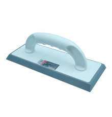 Терка пластикова BRAVO 100х245 мм жорстка гума 8 мм Haisser 37450