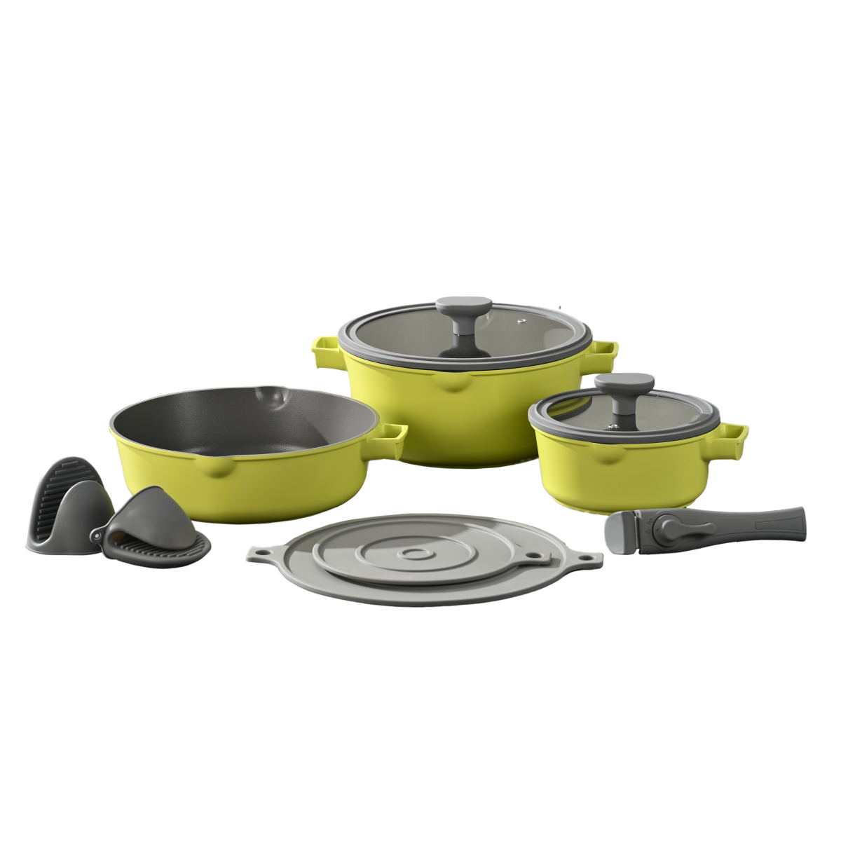 Набор посуды PR-2502 Sunny Chef, 10 предметов, Pepper