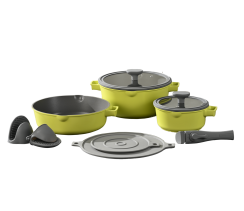 Набор посуды PR-2502 Sunny Chef, 10 предметов, Pepper