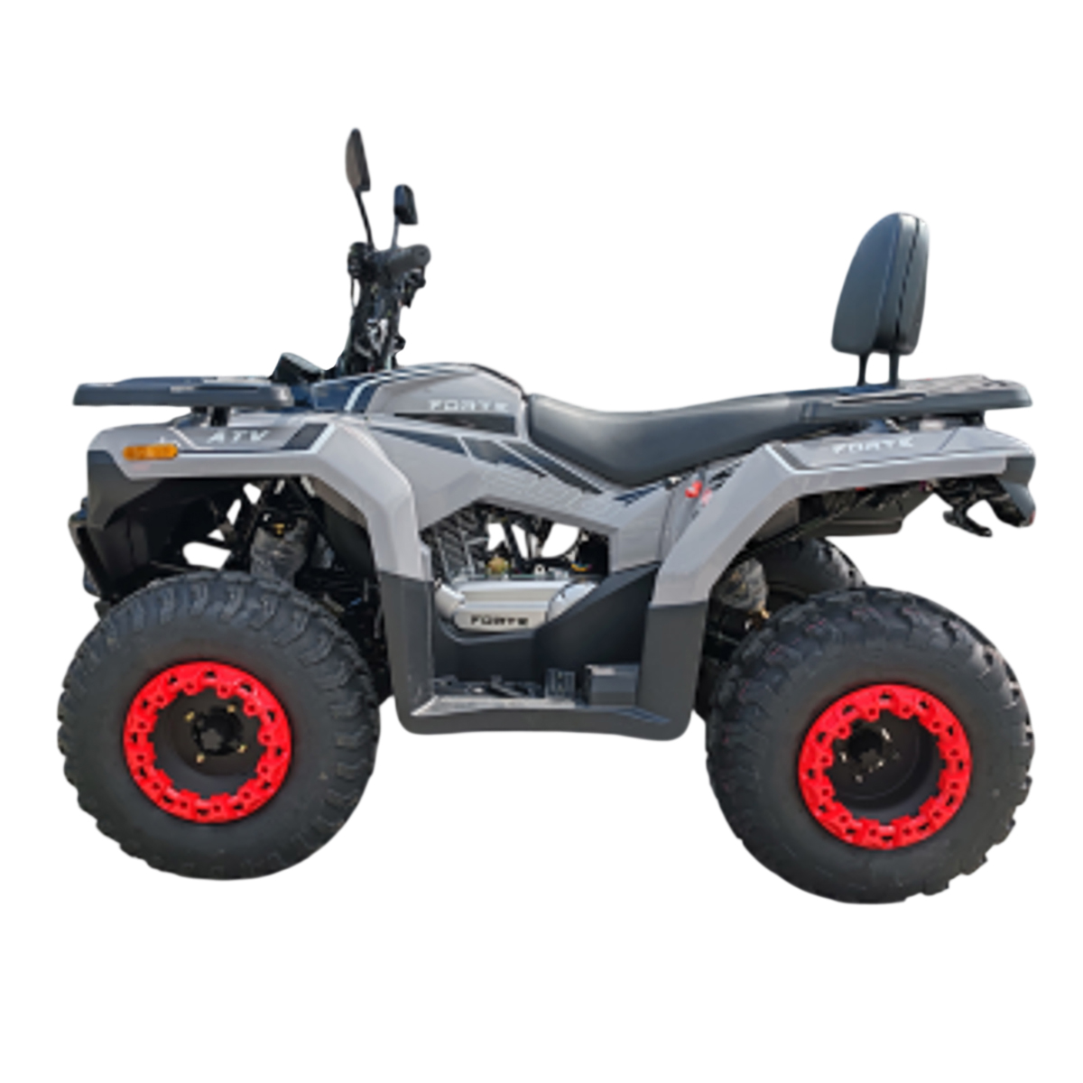 Квадроцикл Forte ATV-200BS PRO Сірий