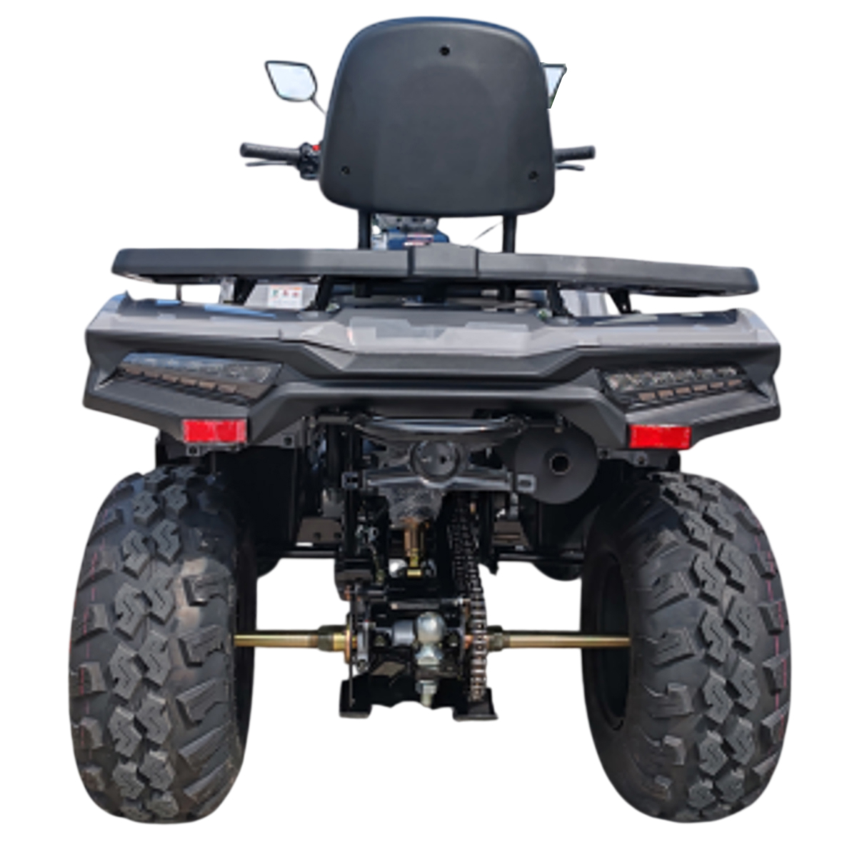 Квадроцикл Forte ATV-200BS PRO Сірий