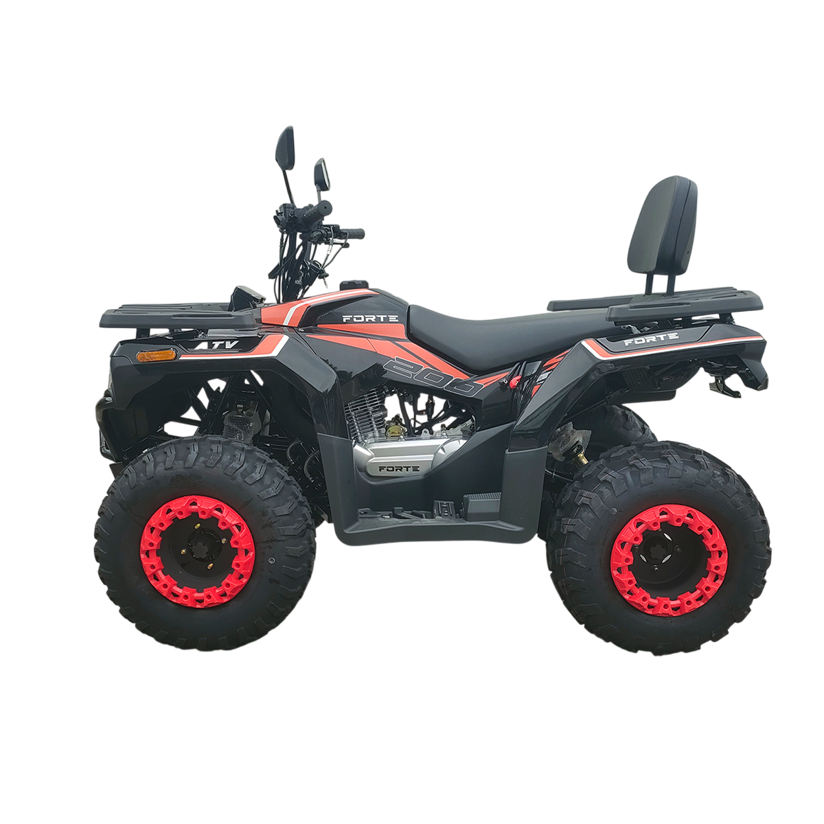 Квадроцикл Forte ATV-200BS PRO Черный