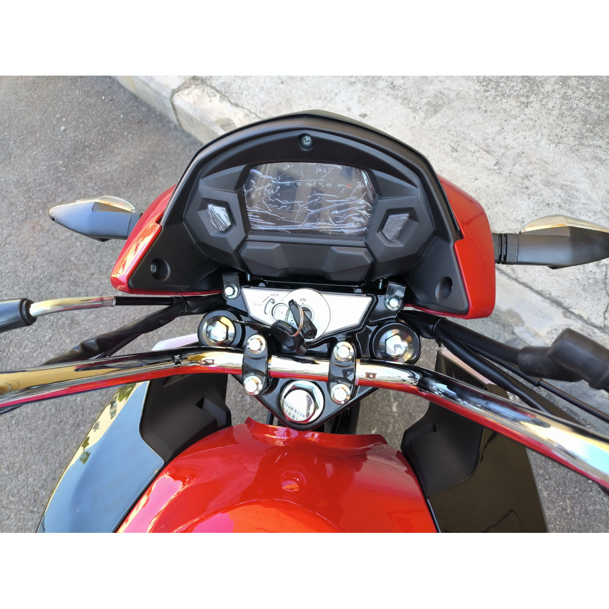 Мотоцикл FT200LX Forte Красный