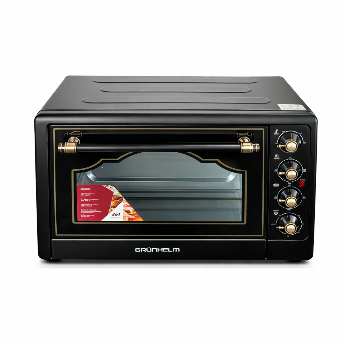 Печь электрическая - GN50CLT Grunhelm черный