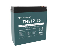 Аккумулятор тяговый гелевой TNE12-25 TIANNENG