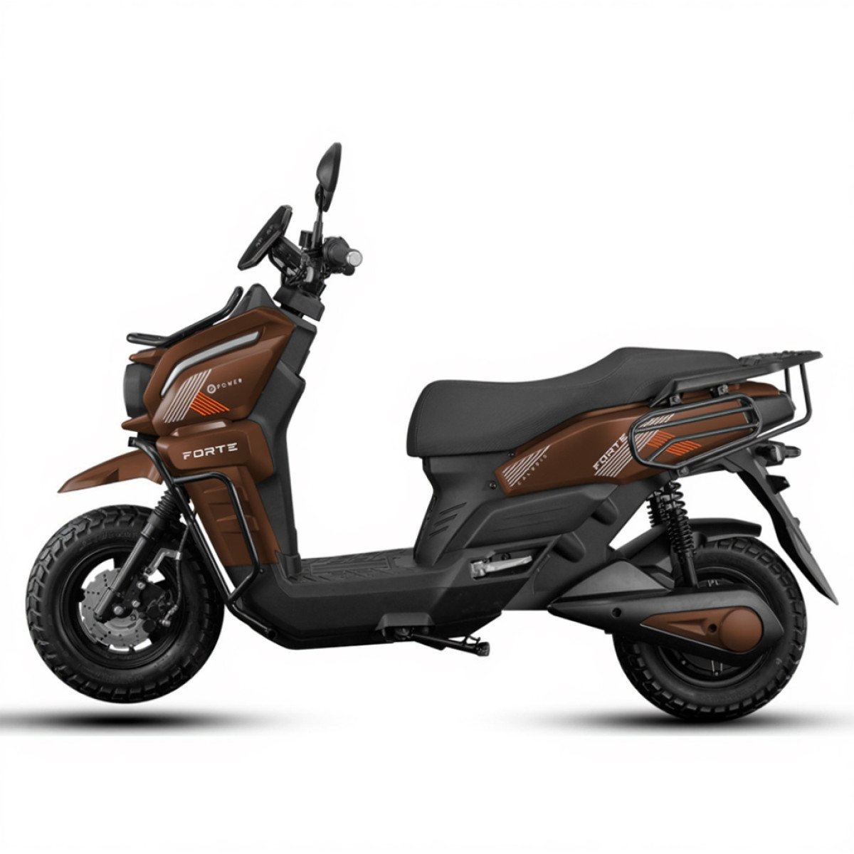 Электроскутер FORTE UNICORN LIGHT Коричневый