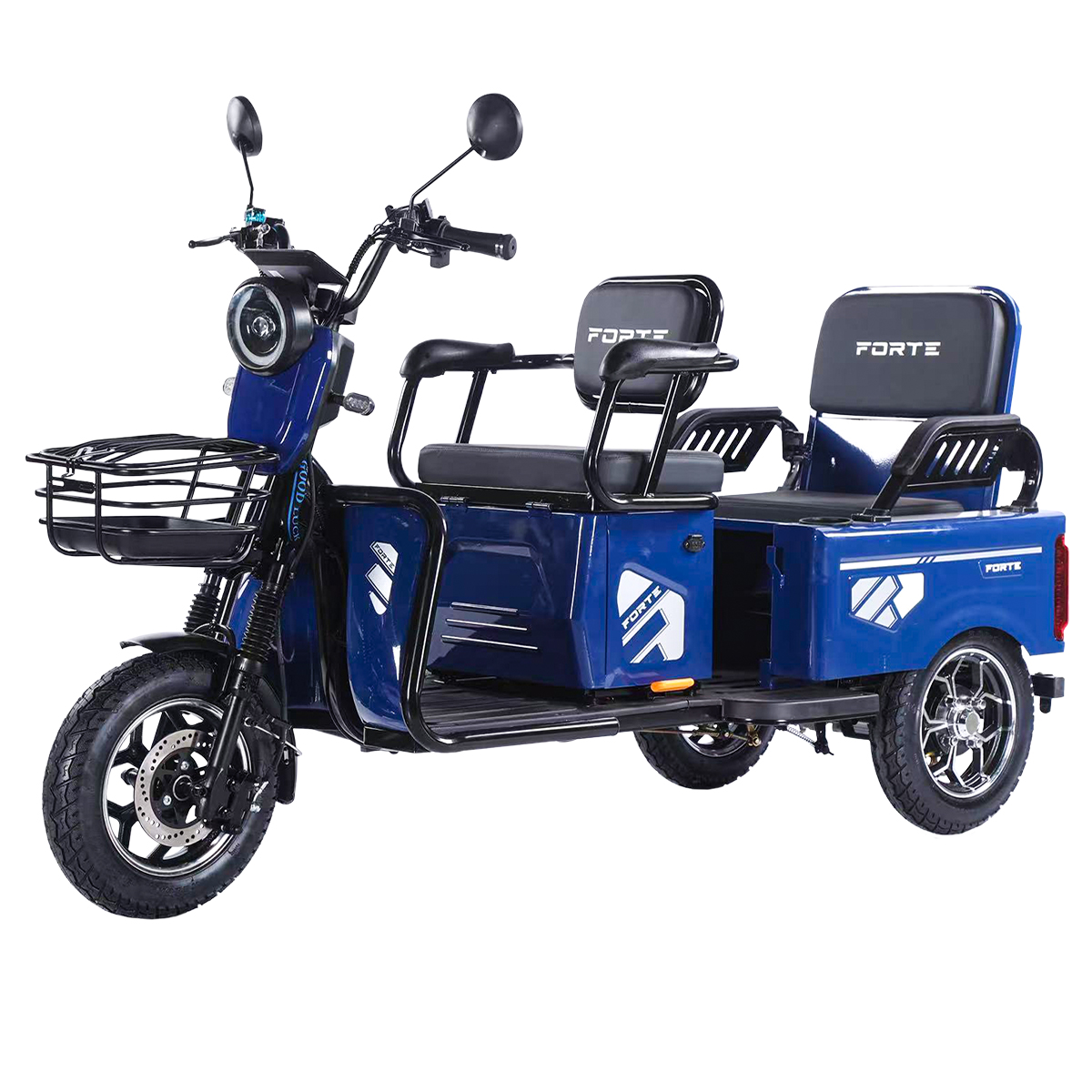 Трицикл аккумуляторный Forte CARGO-WN1072G Синий