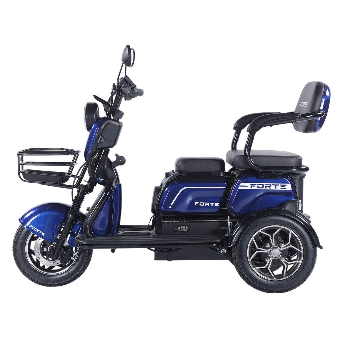 Трицикл акумуляторний Forte Family-WN1072G Синій