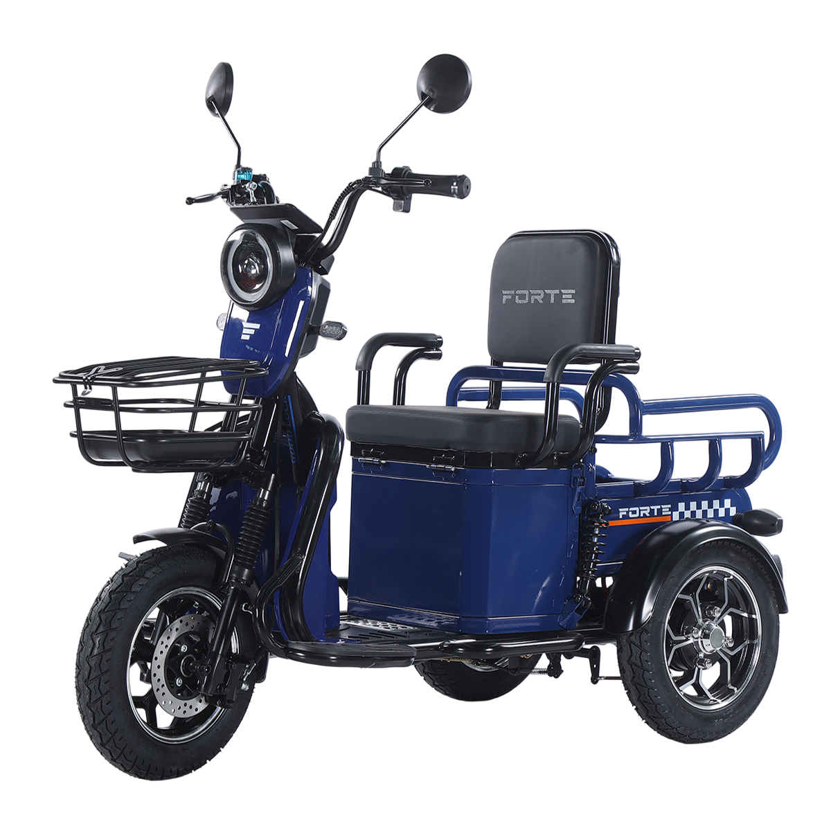 Трицикл акумуляторний Forte CARGO-WN1072 Синій