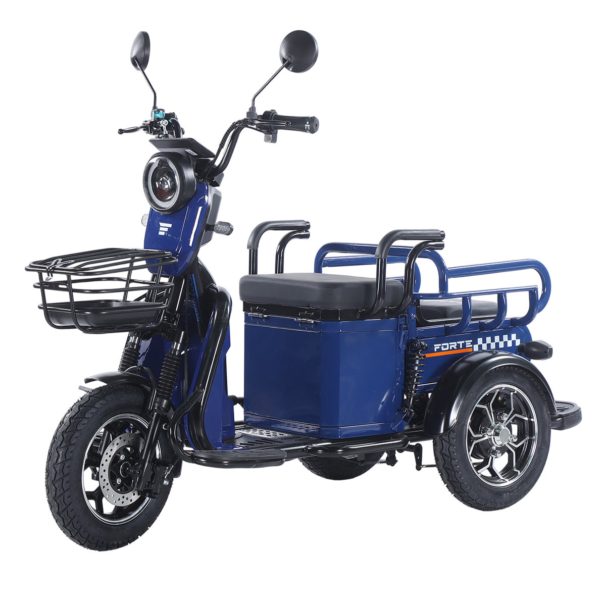 Трицикл акумуляторний Forte CARGO-WN1072 Синій