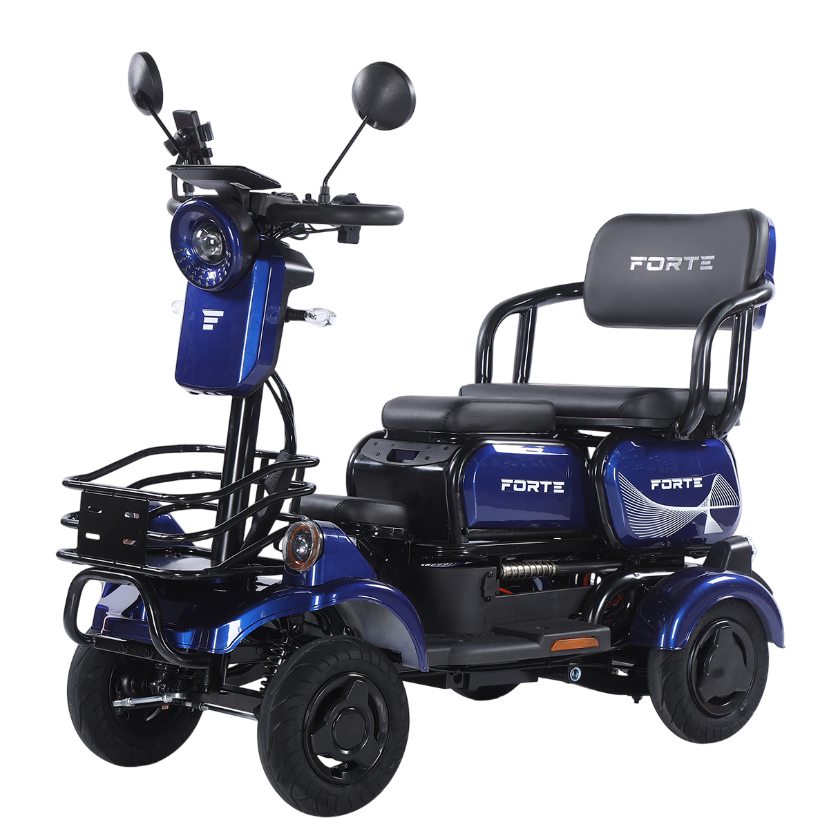 Трицикл акумуляторний Forte SONIC-WN800S Синій