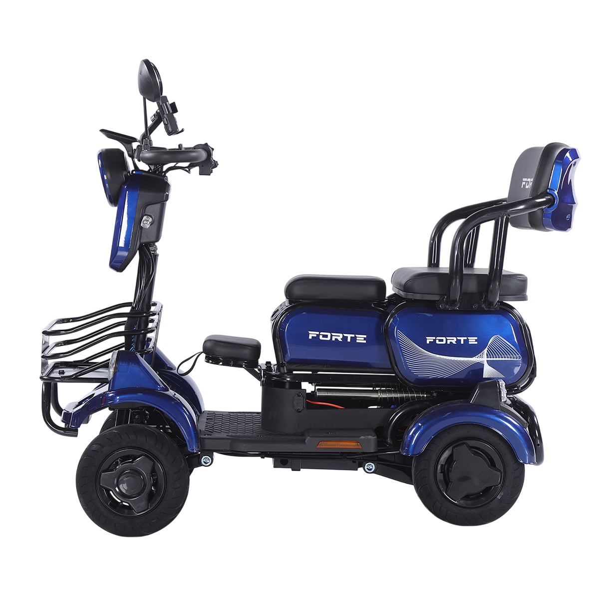 Трицикл акумуляторний Forte SONIC-WN800S Синій