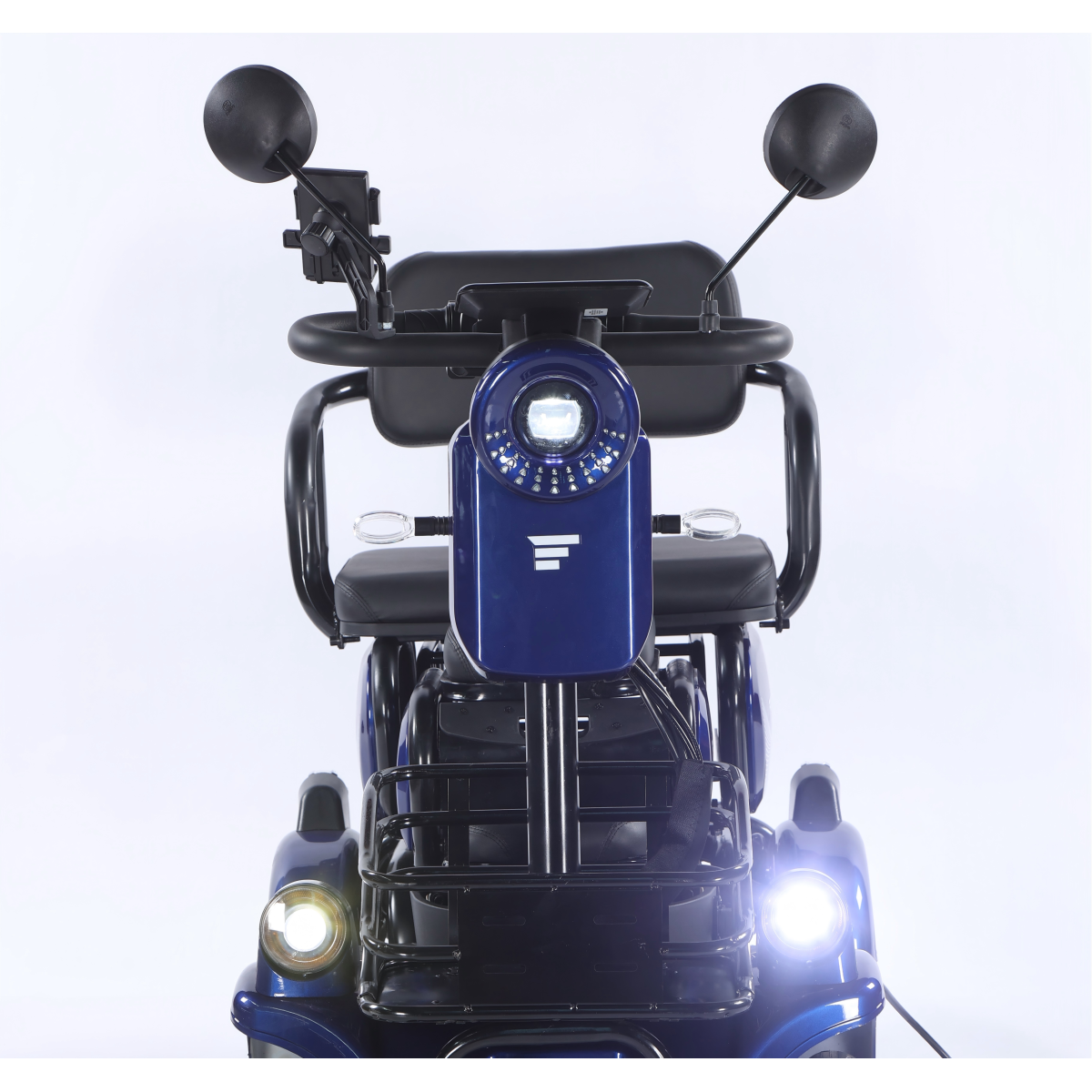 Трицикл акумуляторний Forte SONIC-WN800S Синій