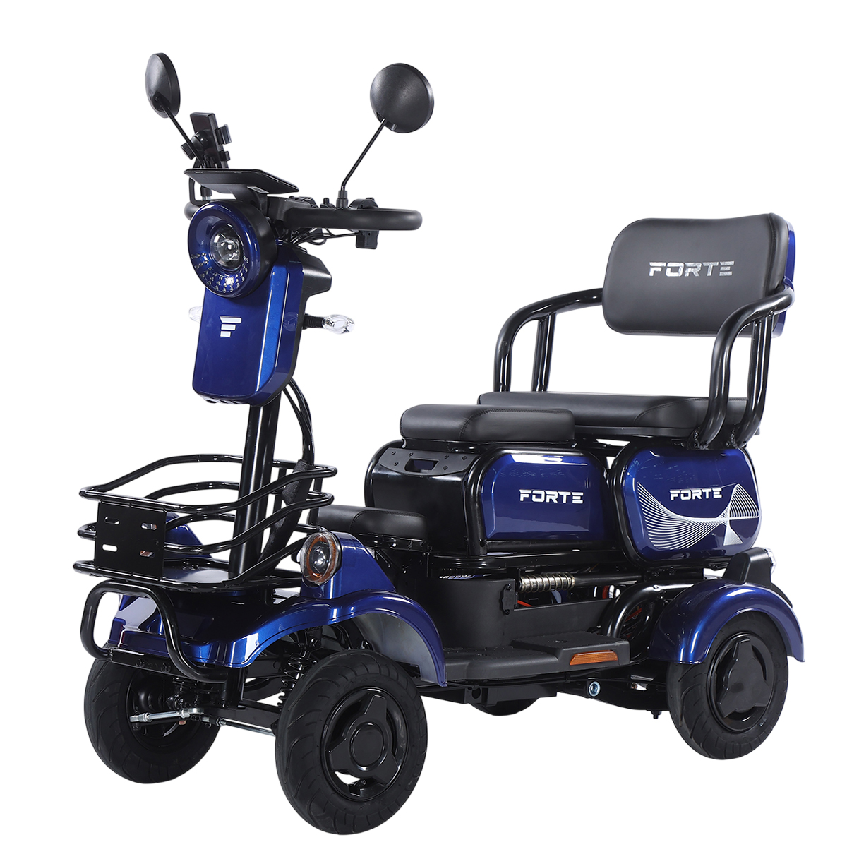 Трицикл акумуляторний Forte SONIC-WN800S Синій