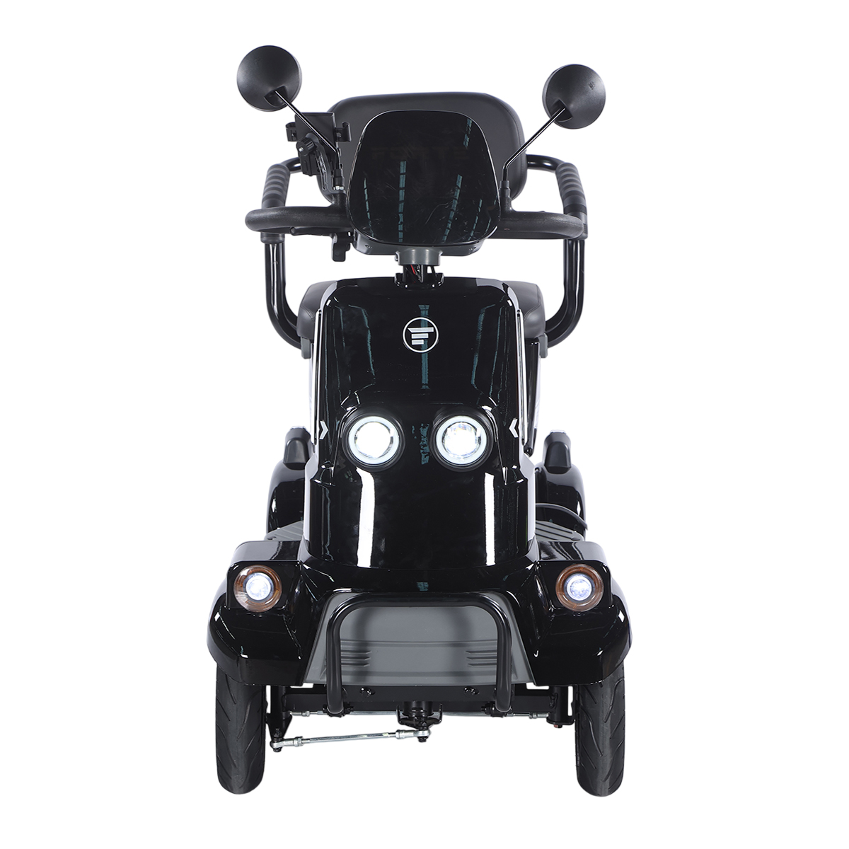 Трицикл акумуляторний Forte SONIC-WN800B Чорний