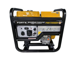 Электростанция дизельная FGD11000EDP универсальная с автоматикой (1/3 Ф) Forte 9кВт
