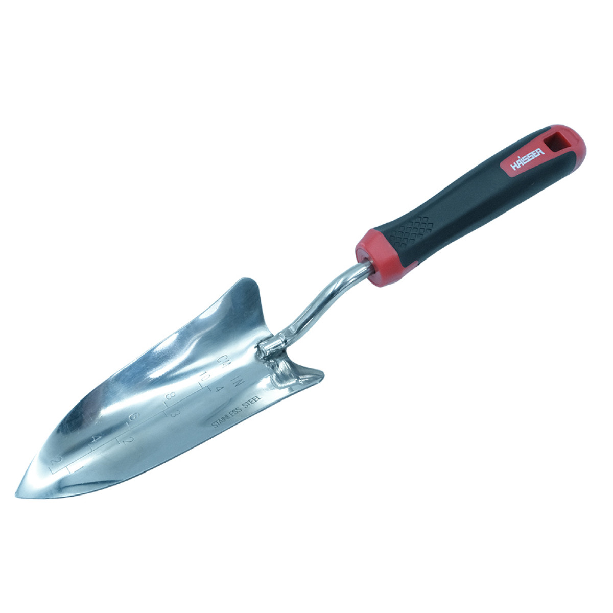 Міні лопатка садова вузька 340 мм дзеркальне покриття HAISSER 81115