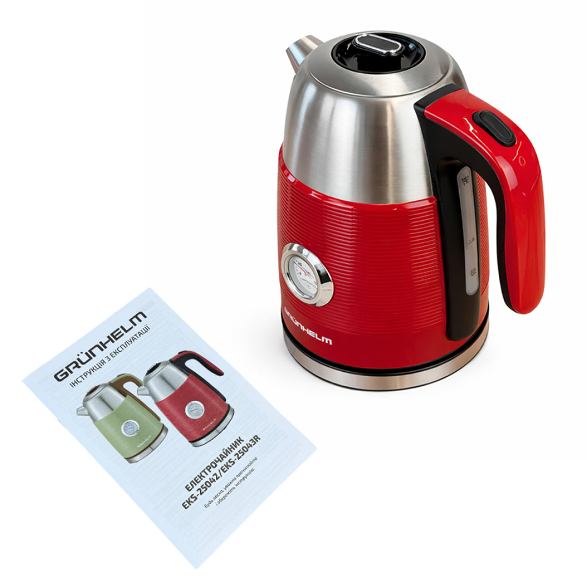Електрочайник Grunhelm EKS-25043R