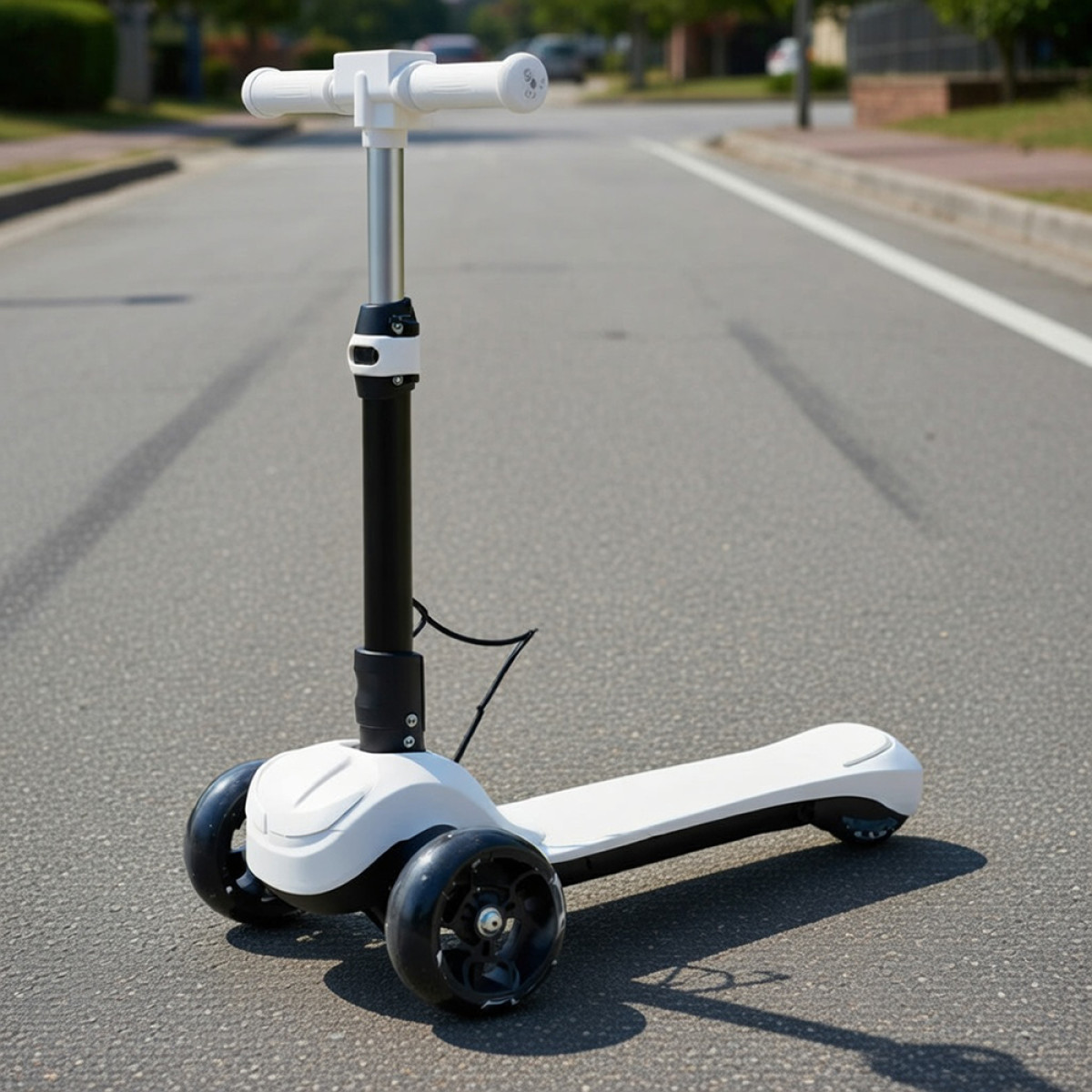 Аккумуляторный самокат PL-05 Forte белый