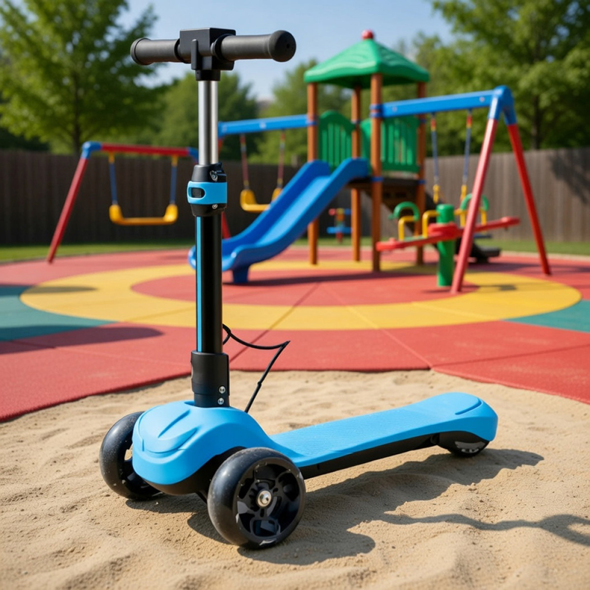 Самокат акумуляторний PL-05 Forte блакитний