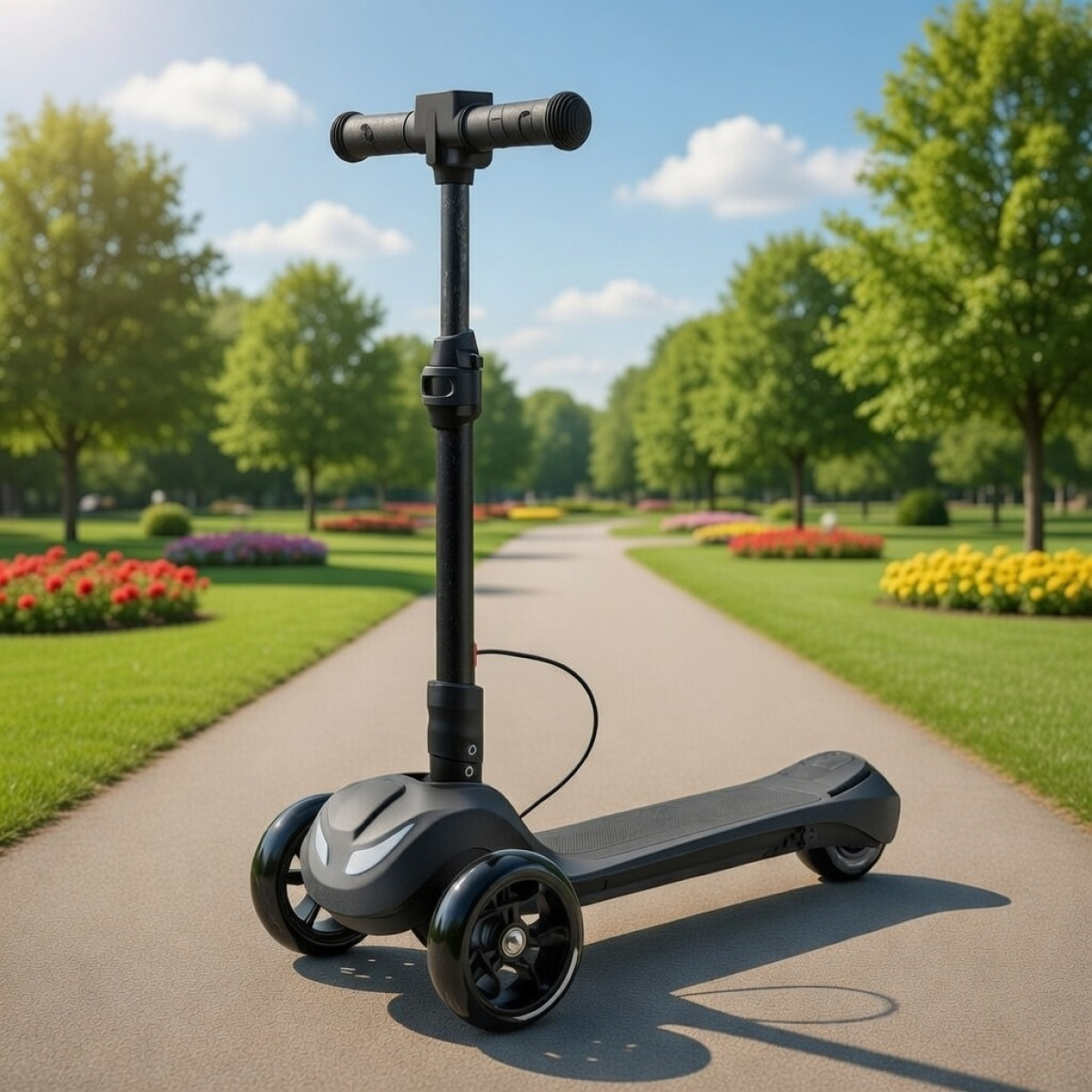 Самокат акумуляторний PL-05 Forte чорний