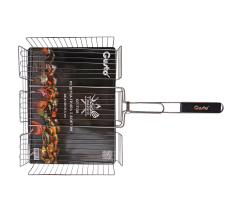 Решітка-гриль 'Time2Grill' з бортом GT-7108, 66.5x43x31.5 см Gusto