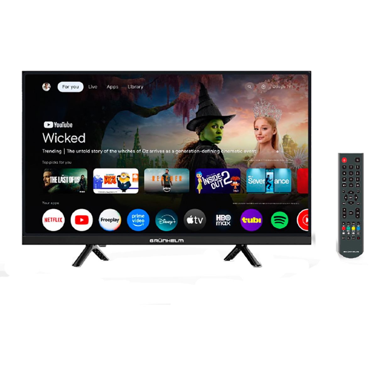 Телевізор 24" 24H550 Grunhelm