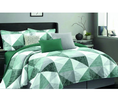 Комплект постельного белья VS-BM1.5-118 Изумрудный стиль, полуторный VERSAILLES
