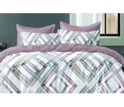 Комплект постельного белья VS-BM1.5-124 Нежные контуры, полуторный VERSAILLES