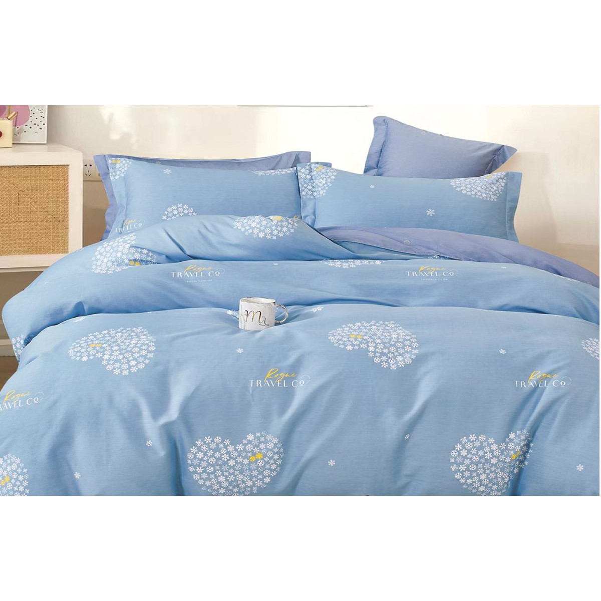 Комплект постільної білизни VS-BS2.5-113 Небесна Любов, євро VERSAILLES