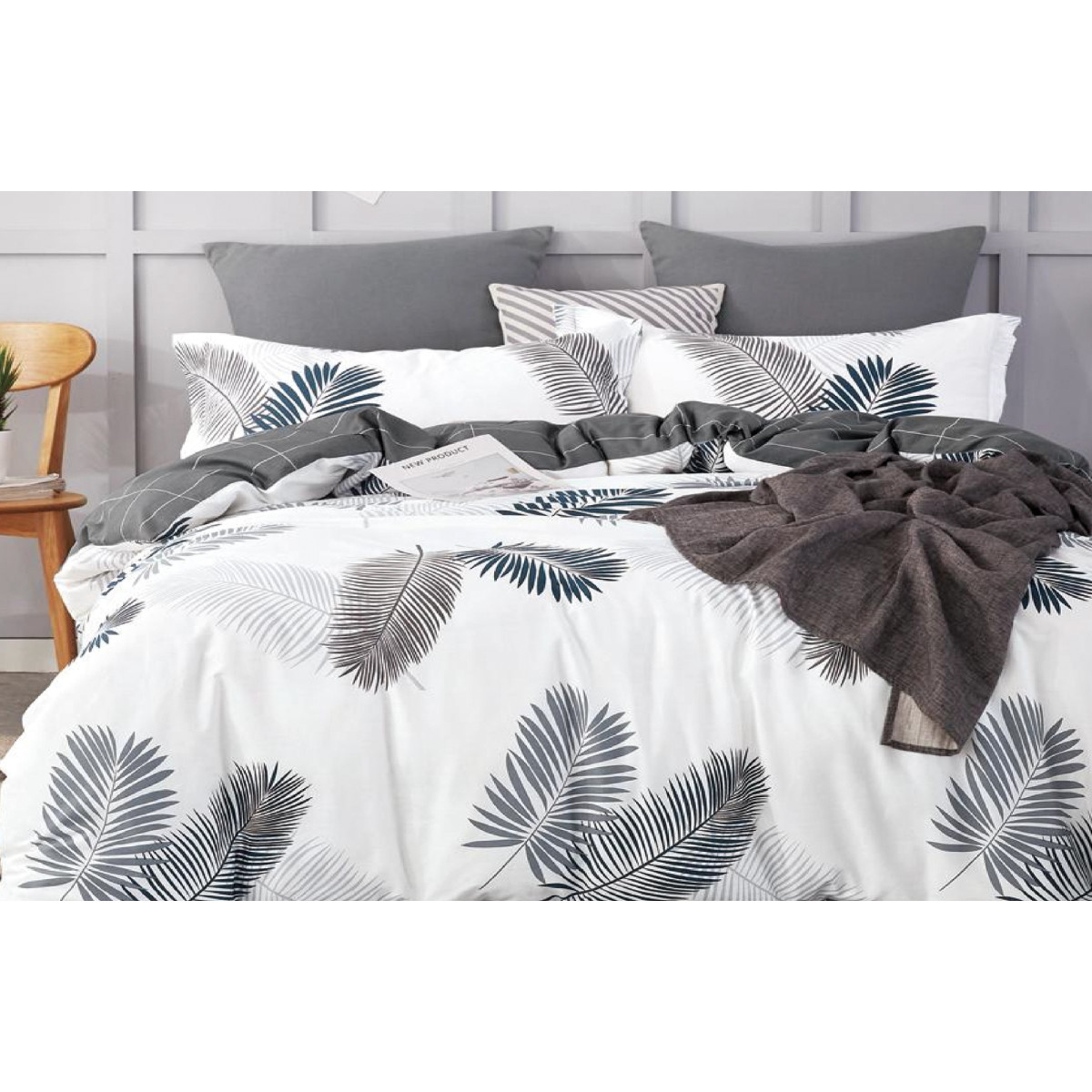 Комплект постільної білизни VS-BS2.5-115 Папороть Ночі, євро VERSAILLES