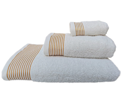 Рушник Афіна VS-T41-7014, 70х140см 100% бавовна, білий Versailles