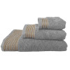 Рушник Афіна VS-T42-3050, 30х50см 100% бавовна, сірий Versailles