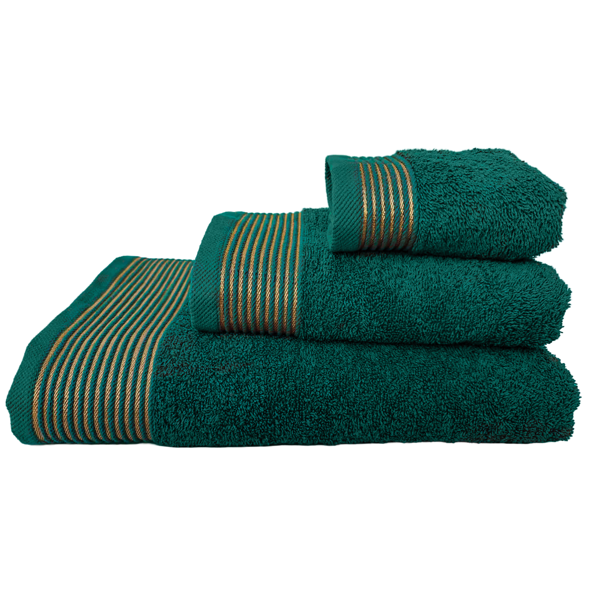 Рушник Афіна VS-T43-3050, 30х50см, 100% бавовна, смарагдовий Versailles