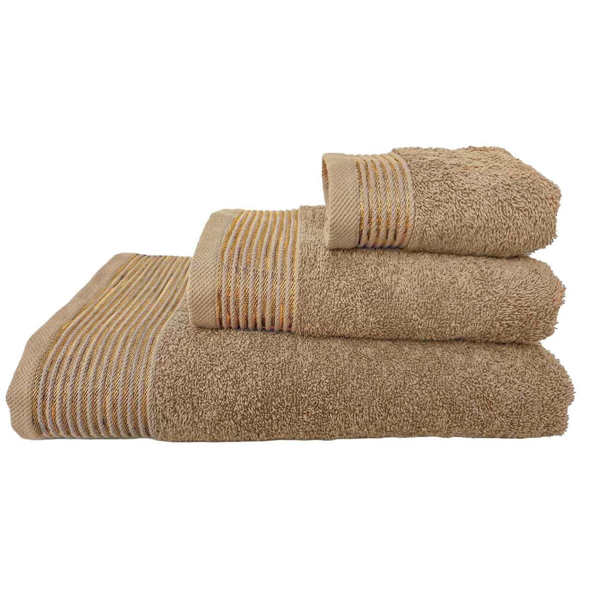 Рушник Афіна VS-T44-3050, 30х50см 100% бавовна, пісочний Versailles