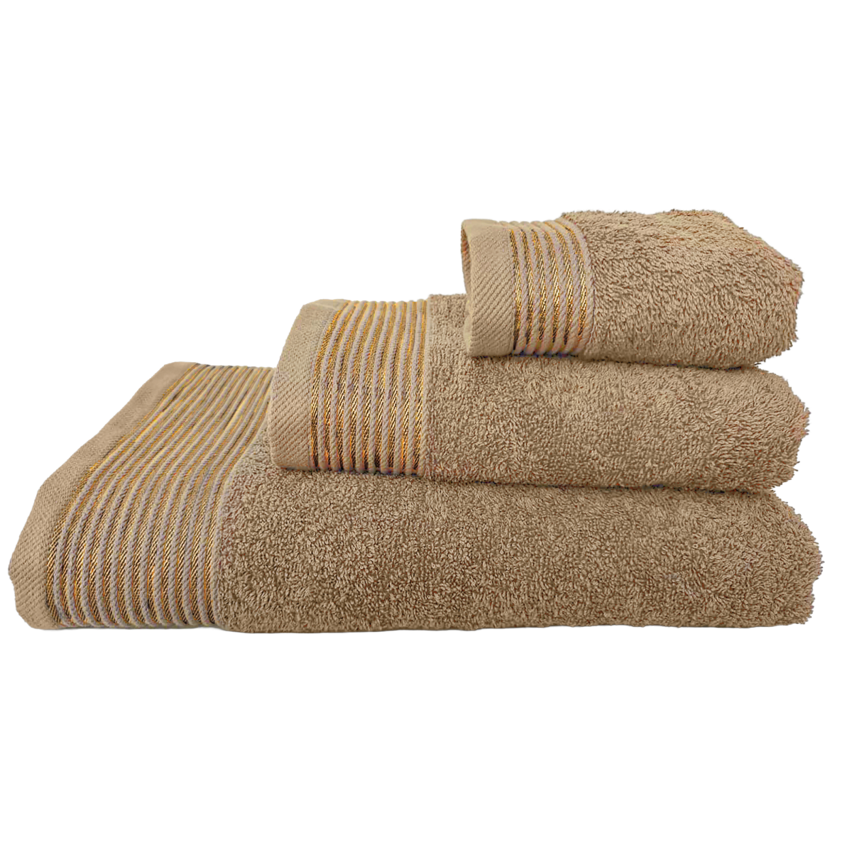 Рушник Афіна VS-T44-5090, 50х90см 100% бавовна, пісочний Versailles