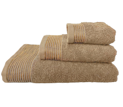 Рушник Афіна VS-T44-7014, 70х140см 100% бавовна, пісочний Versailles