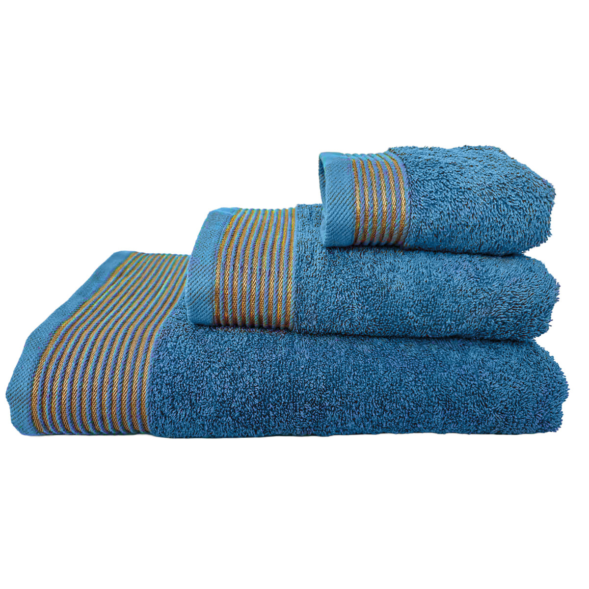 Рушник Афіна VS-T45-5090, 50х90см 100% бавовна, блакитний Versailles