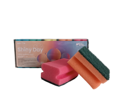 Губка кухонна Shiny Day  5 шт WR-774 (9х6.5х4.5 см) Werk