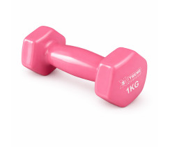 Гантелі для фітнесу 1.0 кг рожева XTDBH-1P 1шт. X-TREME 
